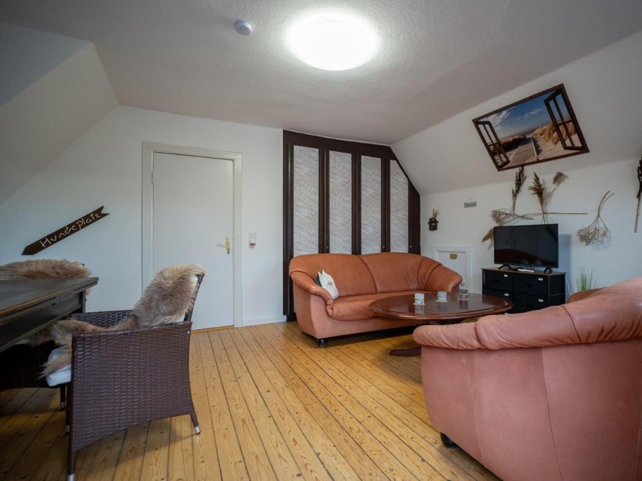 194 Fewo Dat Luetjehuus Mit Dachterrasse Im Ersten Stock Лютенбург Экстерьер фото