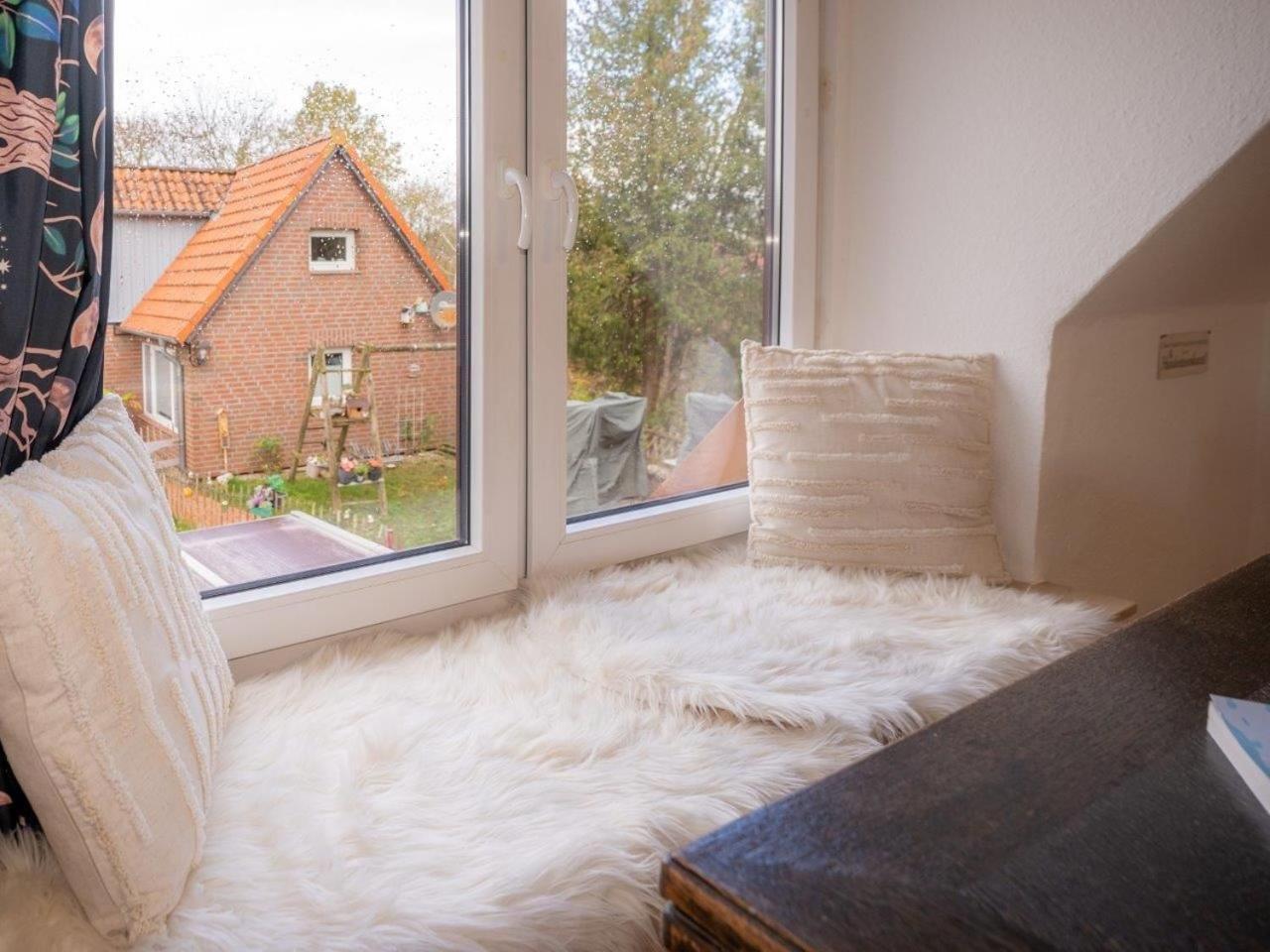 194 Fewo Dat Luetjehuus Mit Dachterrasse Im Ersten Stock Лютенбург Экстерьер фото