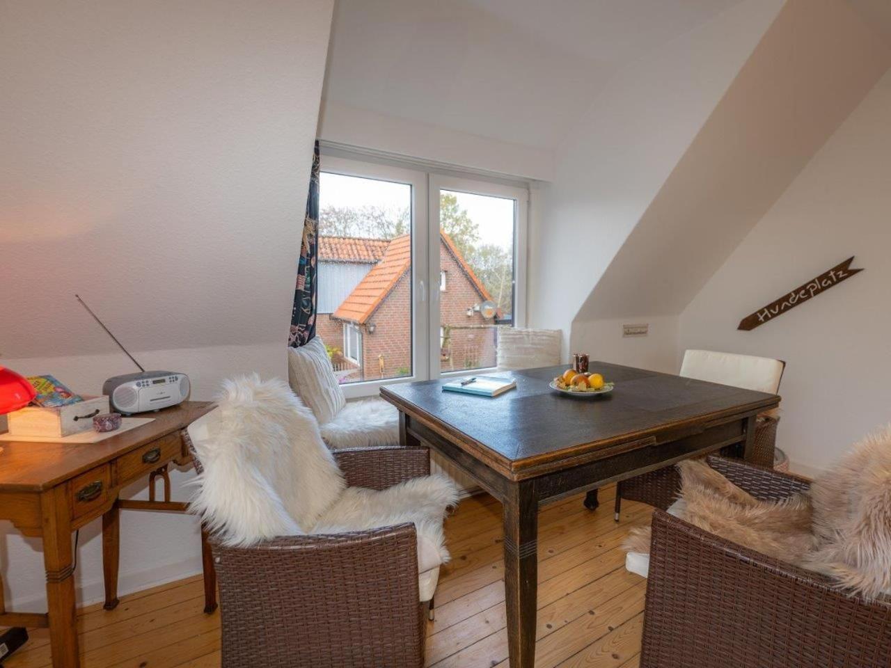 194 Fewo Dat Luetjehuus Mit Dachterrasse Im Ersten Stock Лютенбург Экстерьер фото